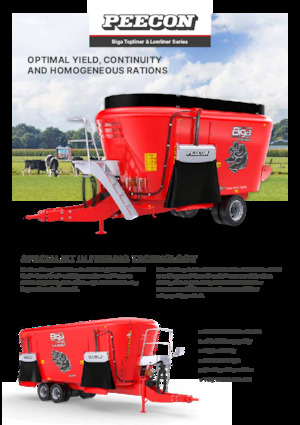 Miscelatori di mangime Peecon Biga 27-197/230 Topliner Mammoet Future