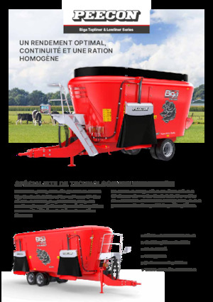 Miscelatori di mangime Peecon Biga 30-197/230 Topliner Mammoet Future