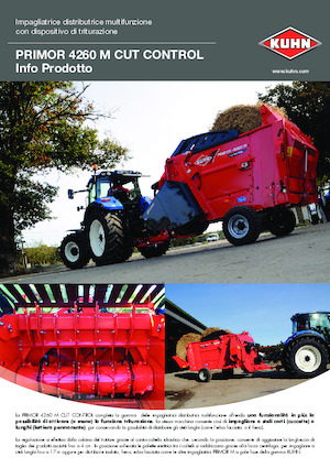 Miscelatori di mangime Kuhn Primor 4260 M Cut Control