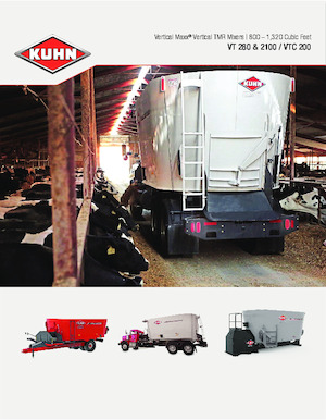 Miscelatori di mangime Kuhn VT 2100