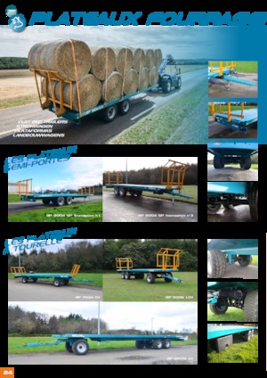 Rimorchi a pianale Rolland RP 12006 LCH