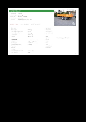 Rimorchi a pianale Reisch RUTDK-105.LOF