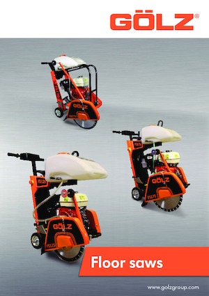 Seghe da pavimento Gölz FS 125 E