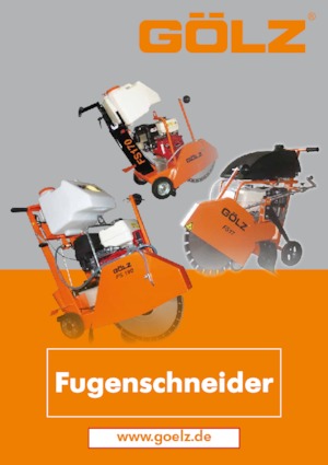 Seghe da pavimento Gölz FS 175