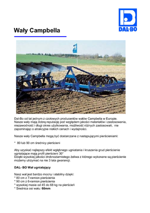 Rulli packer DAL-BO UP 1,85