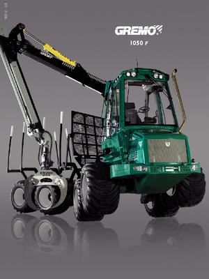 Forwarder Gremo 1050 F