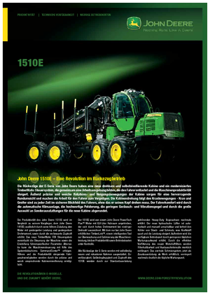 Forwarder John Deere 1510 E