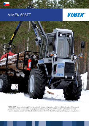 Forwarder Vimek 606 TT
