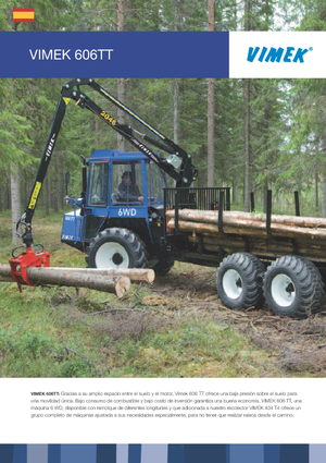 Forwarder Vimek 606 TT