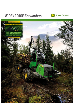 Forwarder John Deere 1010 E