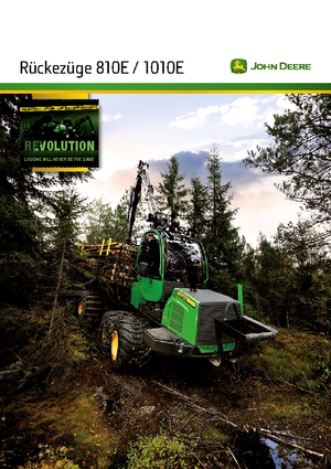 Forwarder John Deere 810 E