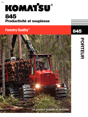 Forwarder Komatsu 845