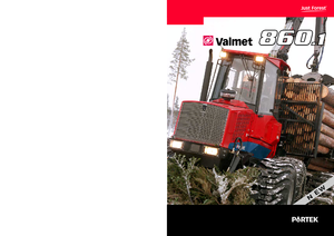 Forwarder Valmet 860.1