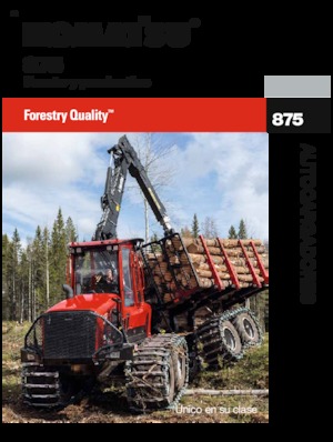 Forwarder Komatsu 875