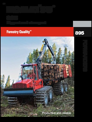 Forwarder Komatsu 895