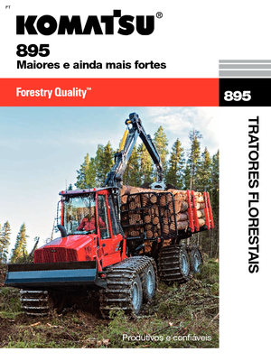 Forwarder Komatsu 895