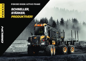 Forwarder Ponsse Bison