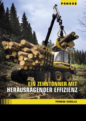 Forwarder Ponsse Gazelle