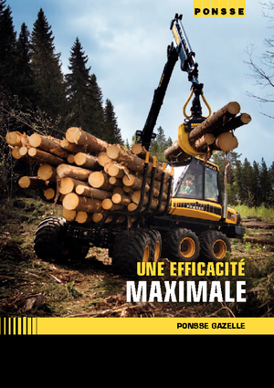 Forwarder Ponsse Gazelle