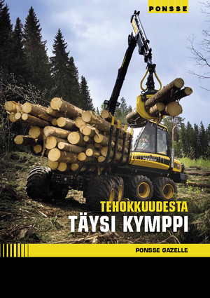 Forwarder Ponsse Gazelle