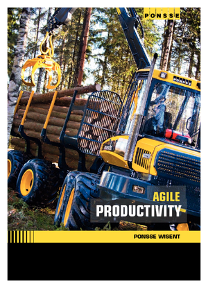 Forwarder Ponsse Wisent