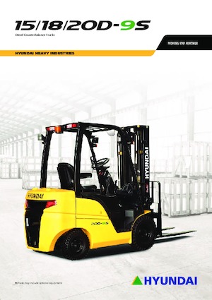 Carrelli elevatori frontali diesel Hyundai 20D-9S