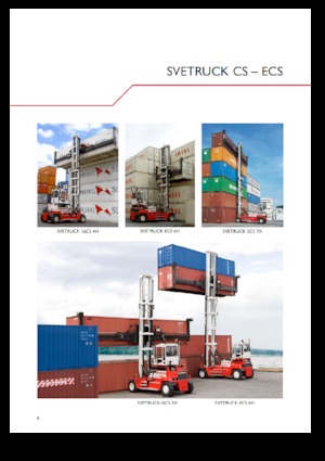 Carrelli elevatori frontali diesel SVETRUCK ECS 7 H
