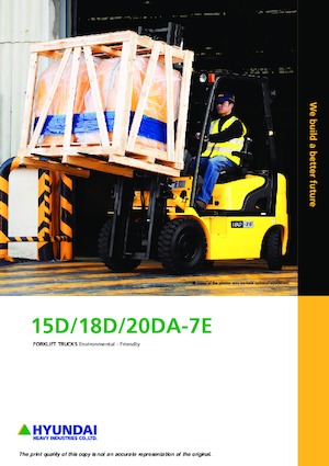 Carrelli elevatori frontali diesel Hyundai 20DA-7E
