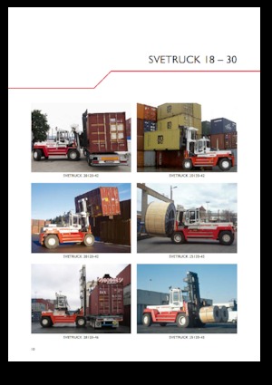 Carrelli elevatori frontali diesel SVETRUCK 18120-36