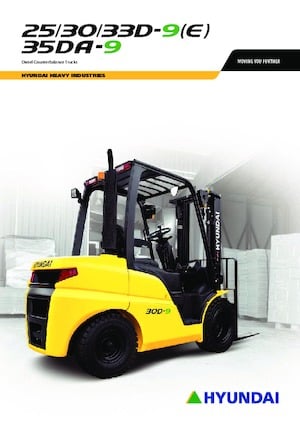 Carrelli elevatori frontali diesel Hyundai 25D-9E