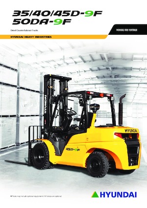 Carrelli elevatori frontali diesel Hyundai 40D-9F