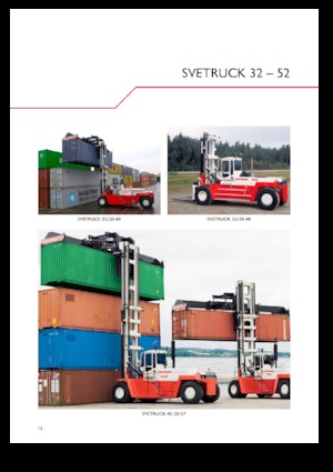 Carrelli elevatori frontali diesel SVETRUCK 32120-48