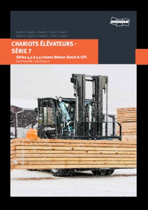 Carrelli elevatori frontali diesel Doosan D40SC-7