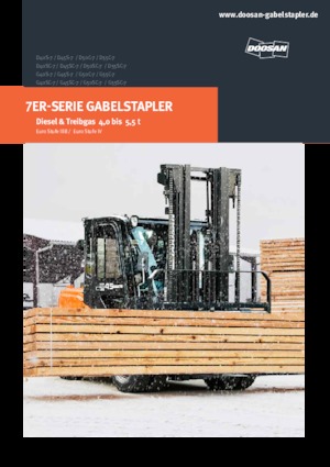 Carrelli elevatori frontali diesel Doosan D55C-7