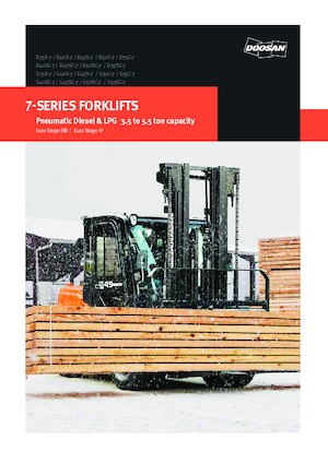 Carrelli elevatori frontali diesel Doosan D55C-7