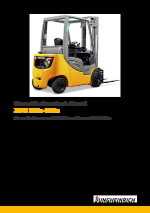 Carrelli elevatori frontali diesel Jungheinrich DFG 320