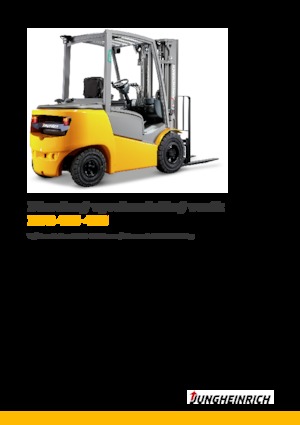 Carrelli elevatori frontali diesel Jungheinrich DFG 435