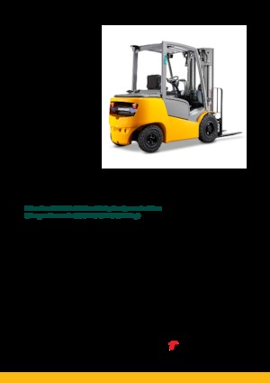 Carrelli elevatori frontali diesel Jungheinrich DFG 430