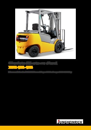 Carrelli elevatori frontali diesel Jungheinrich DFG 425