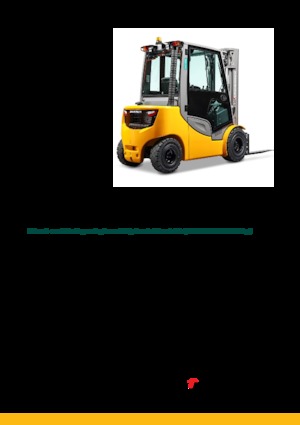 Carrelli elevatori frontali diesel Jungheinrich DFG 425s