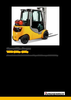 Carrelli elevatori frontali diesel Jungheinrich DFG 425s