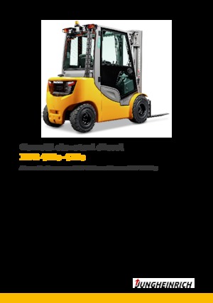 Carrelli elevatori frontali diesel Jungheinrich DFG 425s