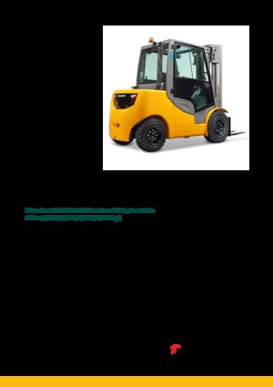 Carrelli elevatori frontali diesel Jungheinrich DFG 545 s