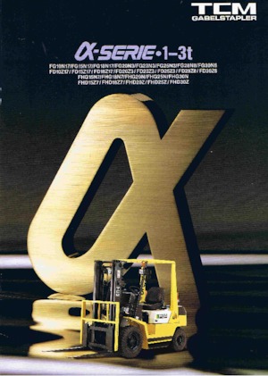 Carrelli elevatori frontali diesel TCM FHD 15 T 3 Inoma