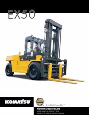 Carrelli elevatori frontali diesel Komatsu FD100-8