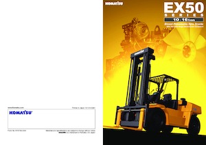 Carrelli elevatori frontali diesel Komatsu FD115-8