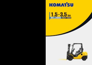 Carrelli elevatori frontali diesel Komatsu FD35AT-17