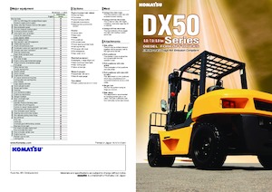 Carrelli elevatori frontali diesel Komatsu FD60-10