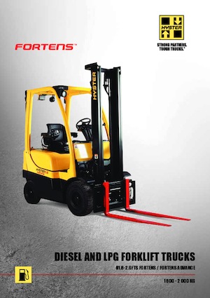 Carrelli elevatori frontali diesel Hyster H1.6FT