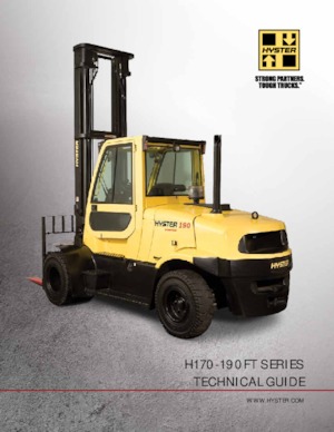 Carrelli elevatori frontali diesel Hyster H190FT 